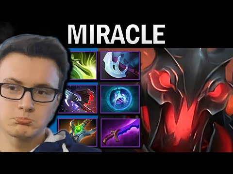 Shadow Fiend Dota Gameplay Miracle with 19 Kills and Timeless