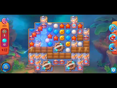 Fishdom. 8515 one shot 🎯 level