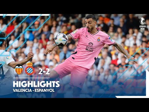 FC Valencia 2-2 RCD Real Club Deportivo Espanyol d...