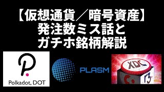 【仮想通貨／暗号資産】発注数ミス話とガチホ銘柄解説