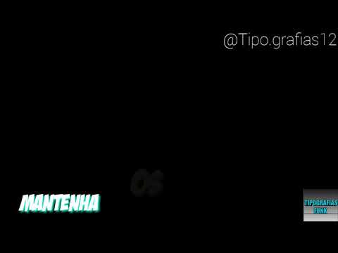 MC Menor da VD e MC Ruzika - Tudo é Fase (Tipografia para status do whats)