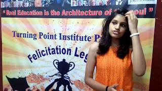 Student Review - Turning Point Institute, Paschim Vihar, Delhi