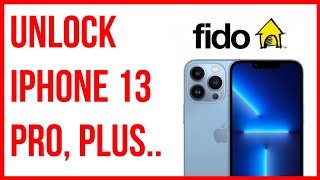 Unlock iPhone 13, 13 mini, 13 Pro, 13 Pro Max Rogers Fido Canada for Free