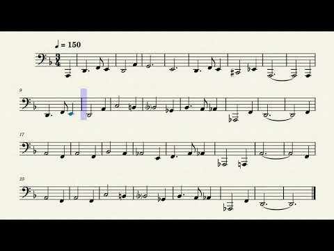Tuba Play Along - Hedwig's Theme (from Harry Potter)