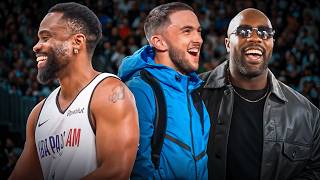 Je joue mon premier match de NBA au celebrity games à Paris !