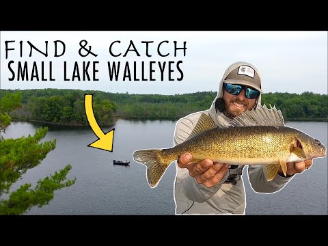 SMALL Lake SECRETS that Catch a TON of Summer Walleyes!