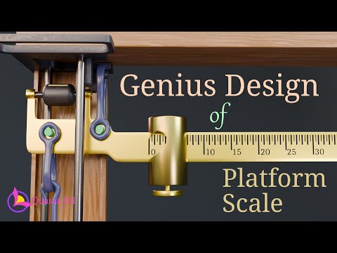 The engineering behind a mechanical platform scale
