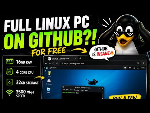 Turn Github Codespace Into A Full Cloud Linux Gui