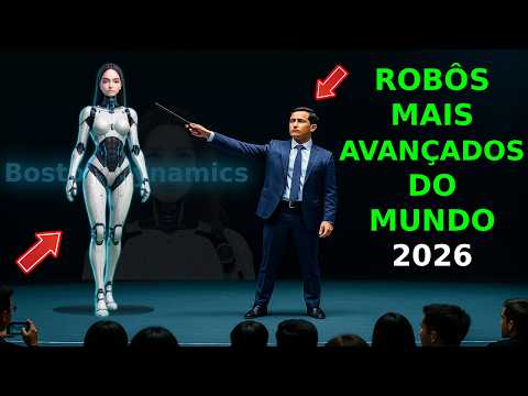 Top 15 Robôs HUMANOIDES mais avançados de 2026 (atualizado)