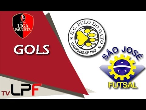 GOLS LPF 2014: WIZARD/PULO DO GATO 02 x 03 SÃO JOSÉ FUTSAL