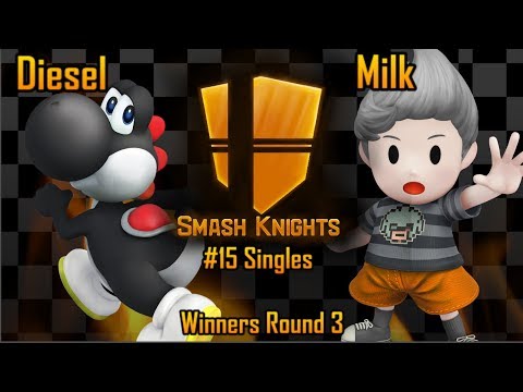 Smash Knights Monthly 1 - Diesel (Yoshi) vs. Milk (Lucas) - Winners R3