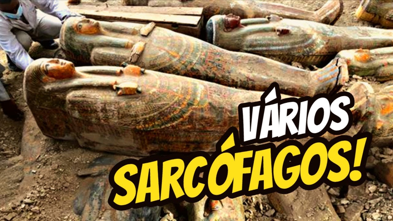 Dezenas de SARCÓFAGOS Encontrados!