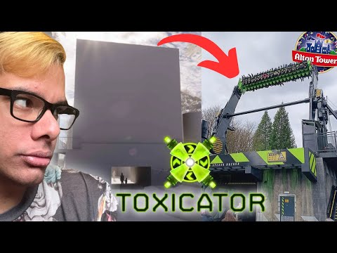 Project Ocean To Toxicator | Alton Towers New Top Spin 