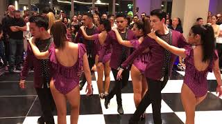 First Place - Alma Latina TJ - Bicycle Casino Amateur Bachata Team Competition - 10/20/17 First Place - Alma Latina TJ - Bicycle Casino Amateur Bachata Team Competition - 10/20/17
