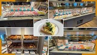 Grandioses Frühstücksbuffet im Hotel Atlantic Hamburg | Restaurant Alstersalon |