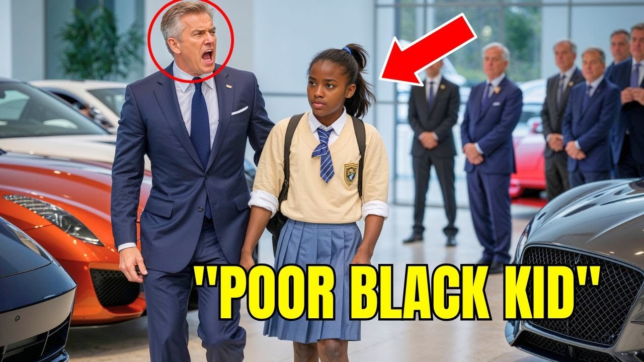 A Black Girl Kicked Out of Car Dealership, Next Day, Her Billionaire Father's Rolls-Royce Arrives