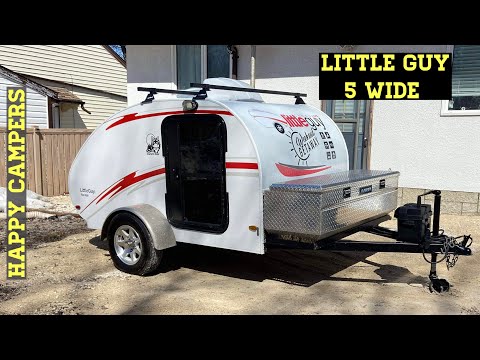 LITTLE GUY 5 WIDE / TEARDROP CAMPER TOUR - Manitoba Canada
