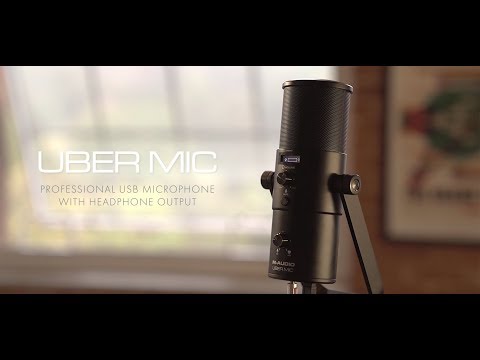 M-Audio || Uber Mic - Multi Capsule Professional USB Mic with Headphone Output