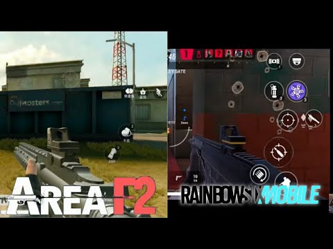 AREA F2 MOBILE VS RAINBOW SIX SIEGE MOBILE FULL COMPARISON WHICH IS BEST??
