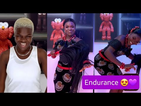 😱😍 Endurance Grand hops on the Open Bareta transition challenge 🎶 by Don Jazzy and Skiibii.