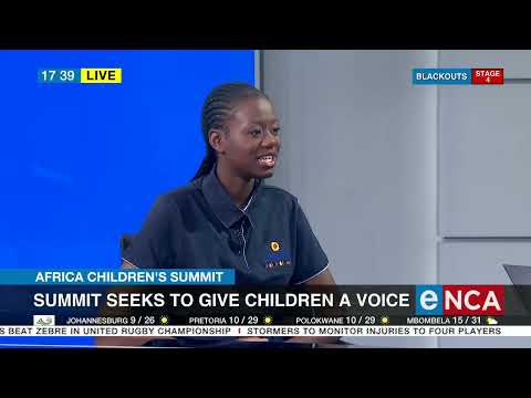 African Children's Summit Summit Seeks to give children a voice