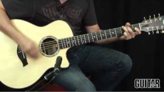 Video thumbnail for Taylor Baritone Eight-String Acoustic Guitar by Guitar World