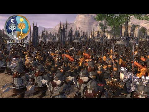 THE NAUGRIM, FOREFATHERS OF THE DWARVES (Siege Battle) - Silmarillion: Total War