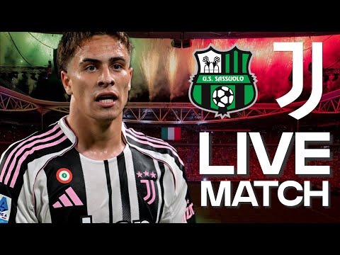 🔴 WATCH NOW: SASSUOLO vs JUVENTUS | SERIE A LIVE REACTION