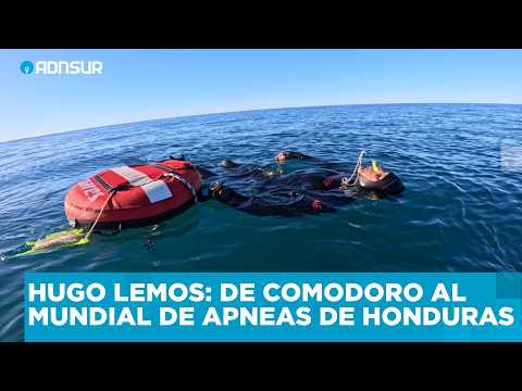 Hugo Lemos: De Comodoro al mundial de apneas de Honduras