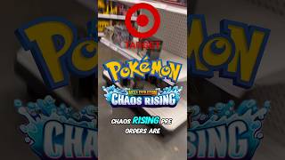 Chaos Rising Preorders Coming to @target! #pokemon #pokemontcg #pokemoncards #pokemoncollector