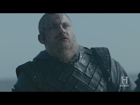Vikings S06E10 Ivar stabs Bjorn | Ending scene of the Midseason finale