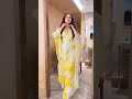 Divyanka Tripathi Yellow Cutie Shorts Viral Divyankatripathi