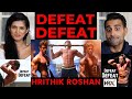 Defeat Defeat Brand Film | HRX By Hrithik Roshan | REACTION & REVIEW
