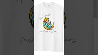 休憩中につき、繋がりにくくなります！天使が可愛いエンジェルコアTシャツ