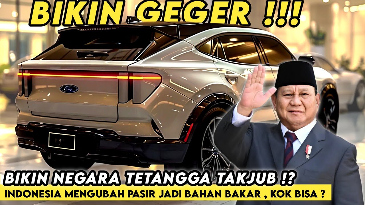DILUAR NALAR‼ BIKIN BANGGA Indonesia Behasil Temukan Teknologi  MENGUBAH  PASIR JADI BAHAN BAKAR