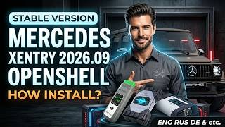 How to install Xentry OpenShell 09.2026 Stable Version for SD Connect C4 / VCX / VCI Xentry 2026.09