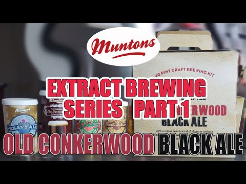 Old Conkerwood Black Ale - Extract Series #1 - Muntons