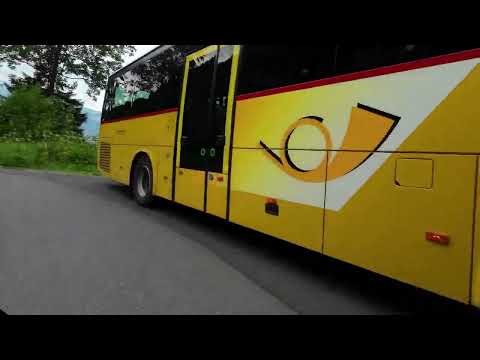 Postauto von Rosenlaui nach Meiringen