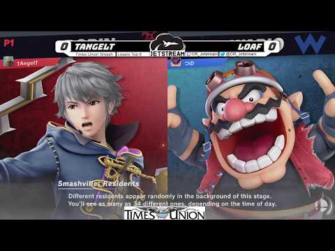 Times Union Smash Losers Top 8 - Loaf (Wario) Vs. tAngelt (Robin) Smash Ultimate - SSBU
