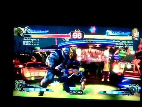 Zangief vs Cody ssf4
