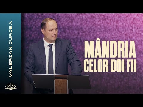 VALERIAN JURJEA // Mândria celor doi fii