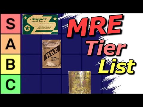 MRE Tier List - The Best and The Worst MREs Ranked