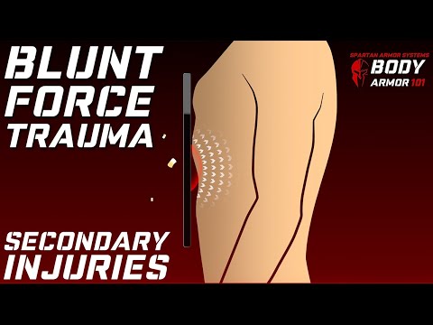 The Effects of Blunt Force Trauma - Spartan Armor Systems Body Armor 101