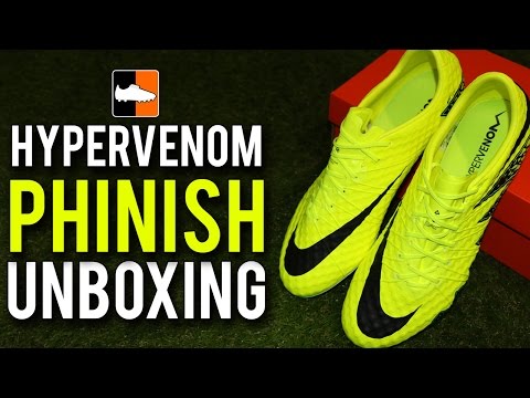 EURO 2016 Hypervenom Phinish Unboxing | Nike Spark Brilliance Football Boots