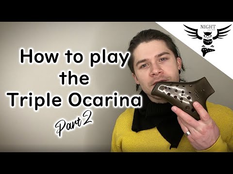 Lesson2 "How to play the triple ocarina Part 2"