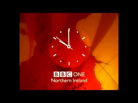 BBC ONE NI - Continuity into BBC News - 2200, 23/10/12 Final analogue night.