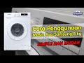 cara penggunaan mesin cuci samsung 8 kg