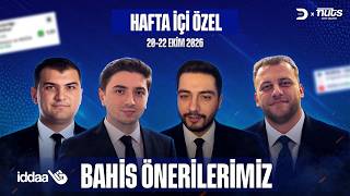 Hafta İçi Bülteni Tahminleri l 20-22 Ekim 2026