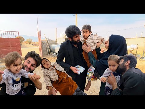 “A Hard Day for Ehsan 😔🏥  Tianaz is Hospitalized with Influenza😢💉