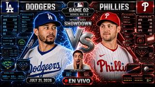 DODGERS 🆚 PHILLIES 🟥 Narración y Comentarios 🟥 EN VIVO 🟥HOY 21/07/26